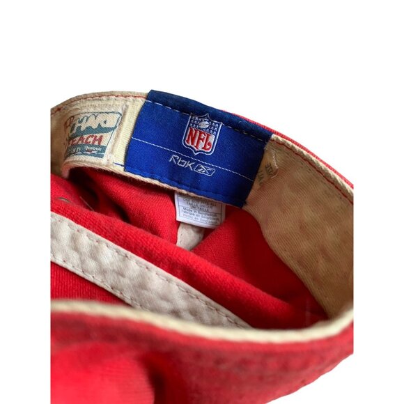 Kansas City Chiefs Reebok Vtg Collection Old Orchard Beach Fitted L-XL Hat Cap - Picture 8 of 8